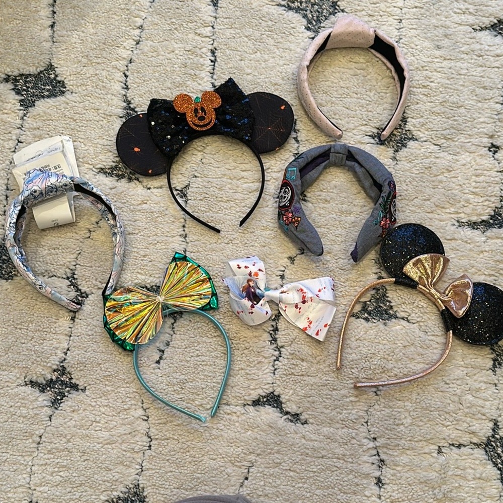 Kids Disney Headband and Ears set